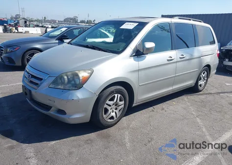 2005 Honda Odyssey Ex-L z USA, uszkodzony, nr VIN 5FNRL38795B132152
